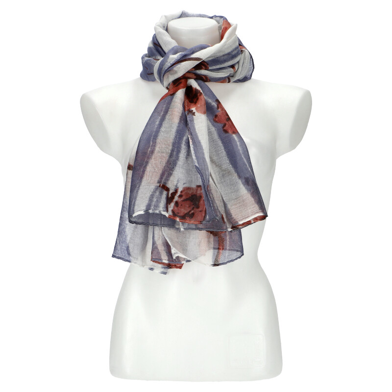 Foulard femme M141 BLUE ModaServerPro